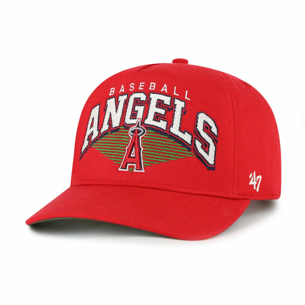 Los Angeles Angels Pomona Hitch Adjustable Hat - Red | 47 brand