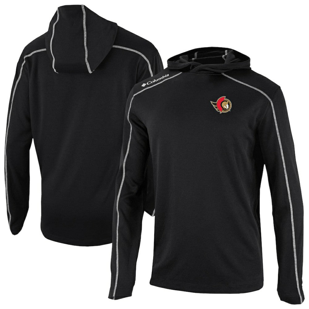 Ottawa Senators Columbia Shotgun Omni-Wick Pullover Hoodie Black
