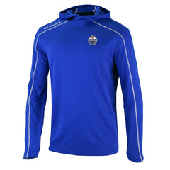 Edmonton Oilers Columbia Shotgun Omni-Wick Pullover Hoodie Royal