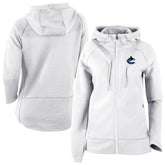Vancouver Canucks Columbia Omni-Wick Pack It Up Full-Zip Jacket White