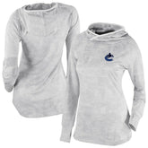 Vancouver Canucks Columbia Women's Omni-Wick Sunday Ball Pullover Hoodie White