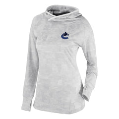 Vancouver Canucks Columbia Women's Omni-Wick Sunday Ball Pullover Hoodie White