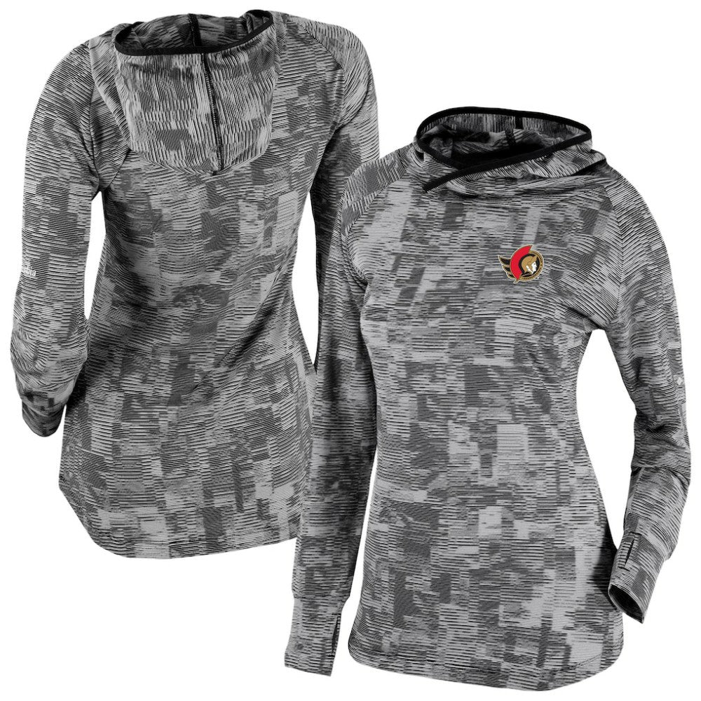 Ottawa Senators Columbia Women's Omni-Wick Sunday Ball Pullover Hoodie Black