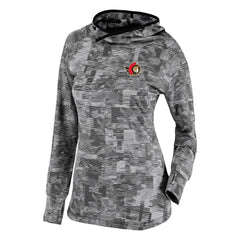 Ottawa Senators Columbia Women's Omni-Wick Sunday Ball Pullover Hoodie Black