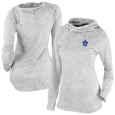 Toronto Maple Leafs Columbia Women's Omni-Wick Sunday Ball Pullover Hoodie White