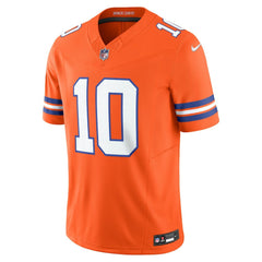 Bo Nix Denver Broncos Vapor F.U.S.E. Limited Jersey - Orange | Nike on sale