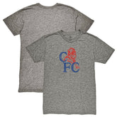 Chelsea 1863FC Retro '86 Badge Vintage Tri-Blend T-Shirt - Heather Gray for sale