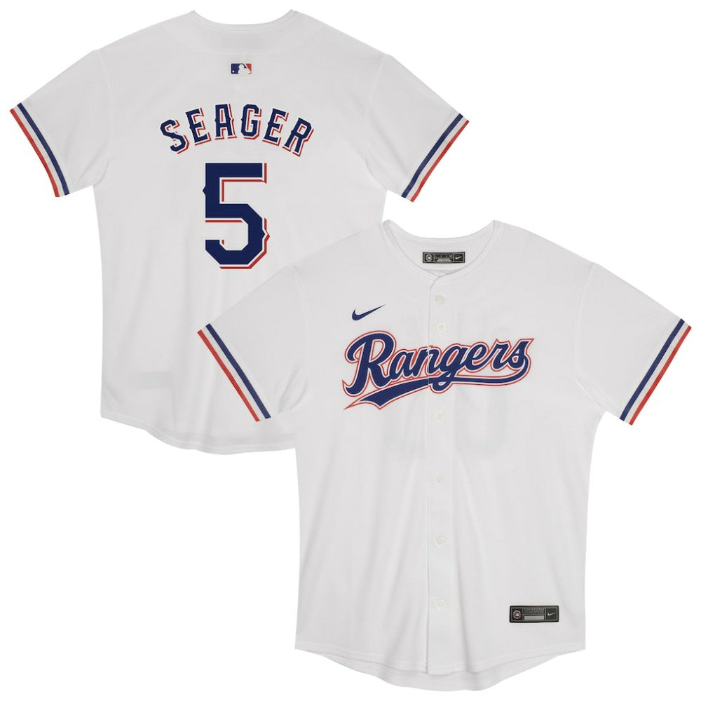 Corey Seager Texas Rangers Preschool Game Jersey - White | Nike