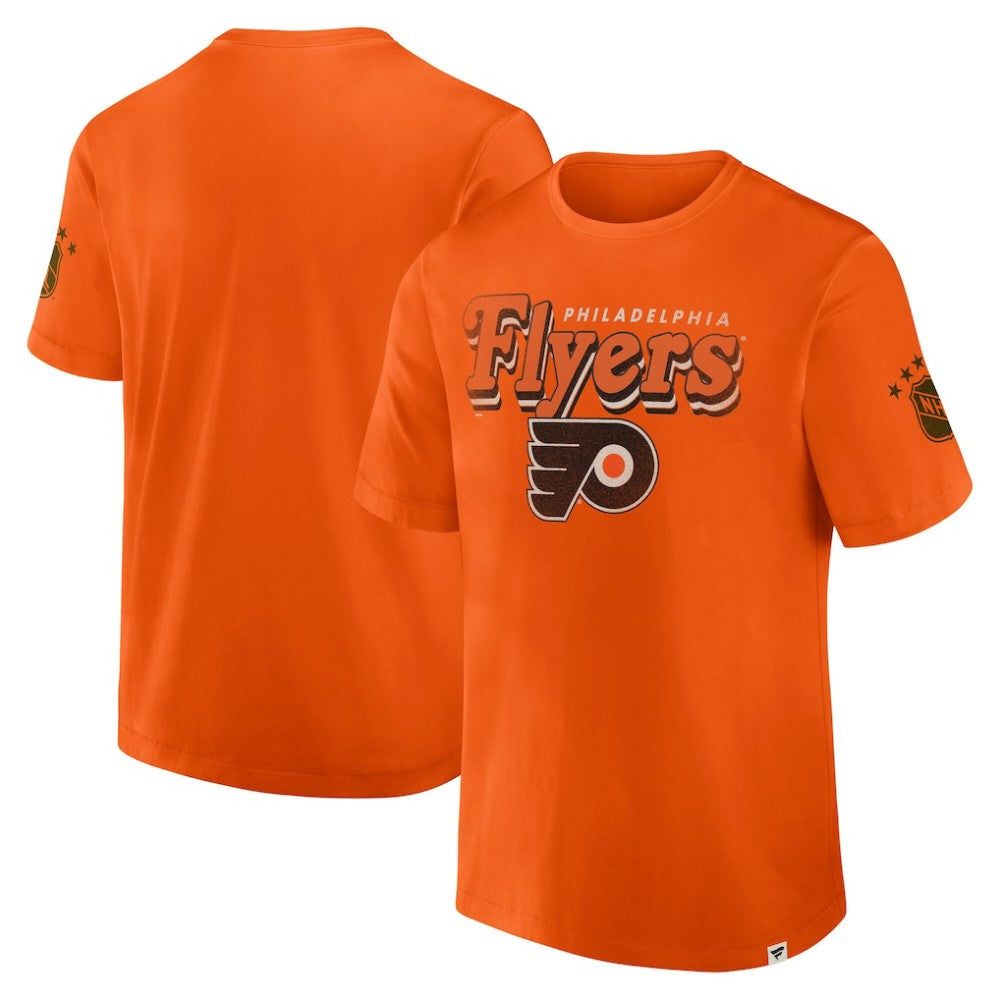 Philadelphia Flyers Fanatics Decades Collection Made To Last T-Shirt Orange