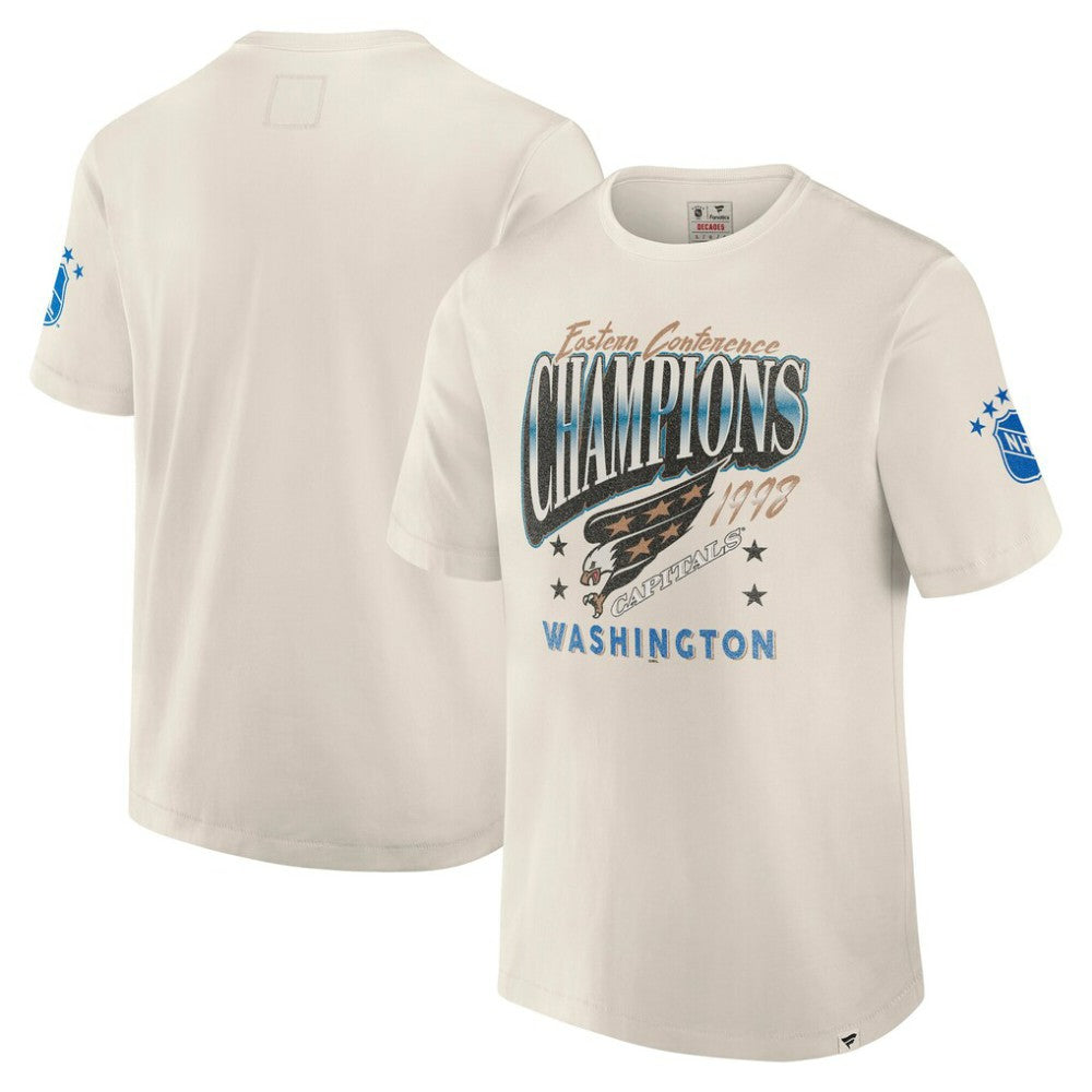 Washington Capitals Fanatics Decades Collection Timeless T-Shirt White