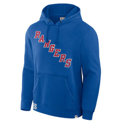 New York Rangers Fanatics Decades Collection Tradition Hoodie Blue