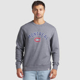 Montreal Canadiens Fanatics Decades Collection Legendary Fleece Pullover Sweatshirt Heather Gray