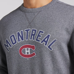 Montreal Canadiens Fanatics Decades Collection Legendary Fleece Pullover Sweatshirt Heather Gray