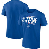 Mookie Betts & Shohei Ohtani Los Angeles Dodgers Election Player T-Shirt - Royal