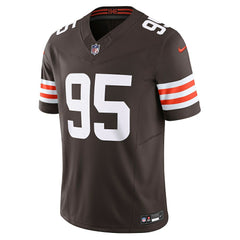 Myles Garrett Cleveland Browns Team Vapor F.U.S.E. Limited Jersey - Brown | Nike discount