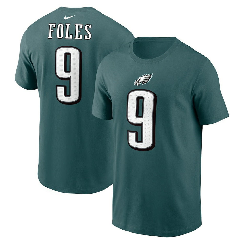 Nick Foles Philadelphia Eagles Retired Player Name & Number T-Shirt - Midnight Green | Nike on sale