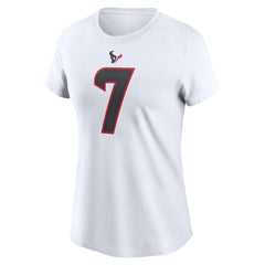 C.J. Stroud Houston Texans Women's Player Name & Number T-Shirt - White | Nike cheap