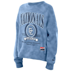 Washington Nationals Women's 2025 City Connect Pullover Sweatshirt - Blue | New Era