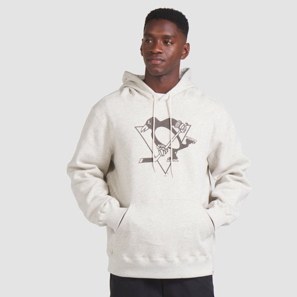 Pittsburgh Penguins Fanatics Made in Canada Pullover Hoodie Cream