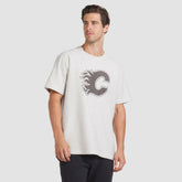 Calgary Flames Fanatics Made in Canada T-Shirt Cream