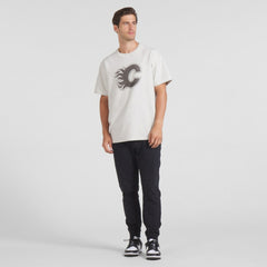 Calgary Flames Fanatics Made in Canada T-Shirt Cream