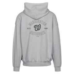 Washington Nationals Levelwear Uphill Abyssal Full-Zip Hoodie - Gray
