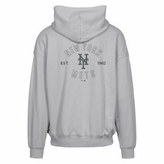 New York Mets Levelwear Uphill Abyssal Full-Zip Hoodie - Gray