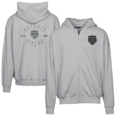 Detroit Tigers Levelwear Uphill Abyssal Full-Zip Hoodie - Gray