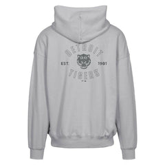 Detroit Tigers Levelwear Uphill Abyssal Full-Zip Hoodie - Gray