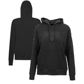 Milwaukee Brewers Levelwear Women's Adorn Darkmoon Pullover Hoodie - Black