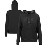 Oakland Athletics Levelwear Women's Adorn Darkmoon Pullover Hoodie - Black