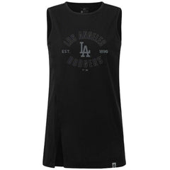 Los Angeles Dodgers Levelwear Women's Influx Abyssal Tank Top - Black