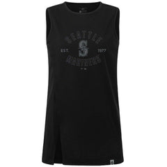 Seattle Mariners Levelwear Women's Influx Abyssal Tank Top - Black