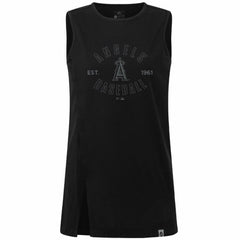 Los Angeles Angels Levelwear Women's Influx Abyssal Tank Top - Black