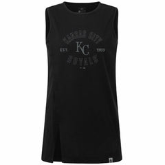 Kansas City Royals Levelwear Women's Influx Abyssal Tank Top - Black
