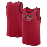 San Francisco 49ers Logo Athletic Unmatched Success Tank Top - Scarlet for sale