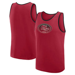 San Francisco 49ers Logo Athletic Unmatched Success Tank Top - Scarlet for sale