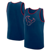 Houston Texans Logo Athletic Unmatched Success Tank Top - Navy on sale