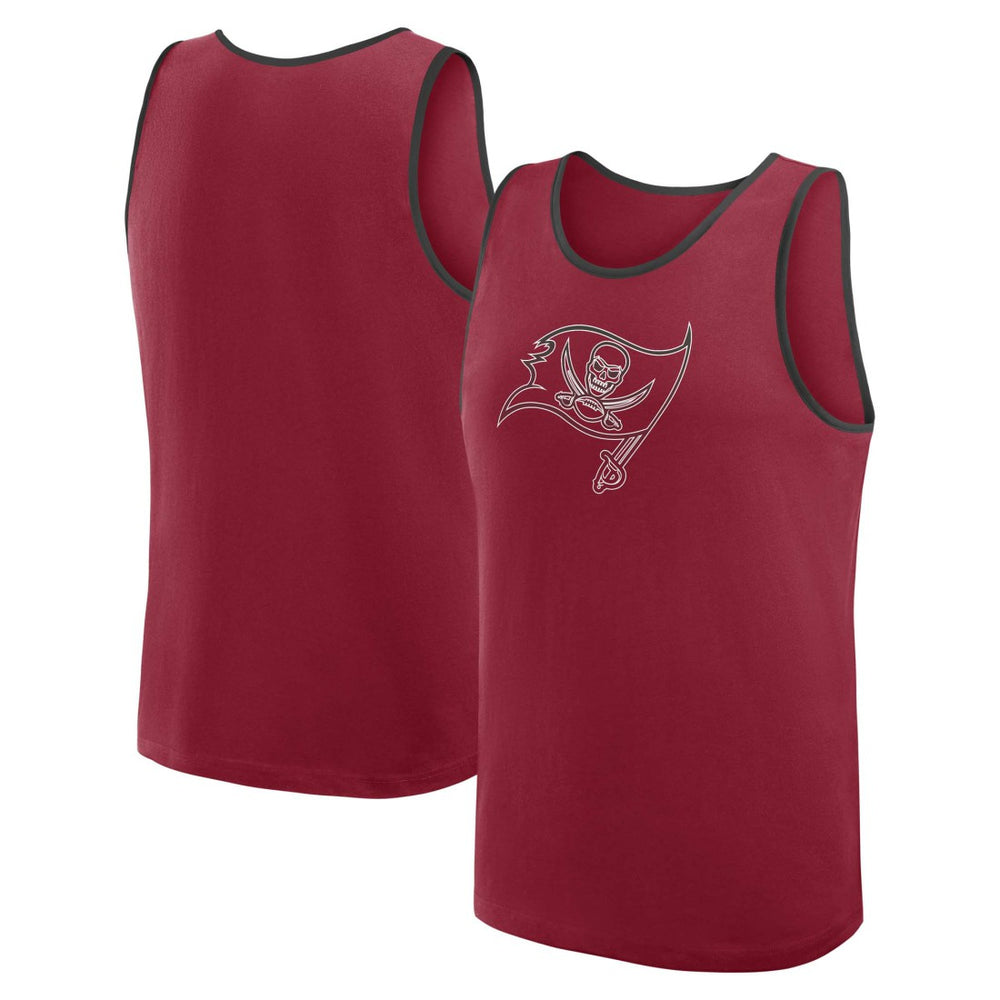 Tampa Bay Buccaneers Logo Athletic Unmatched Success Tank Top - Red for sale
