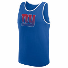 New York Giants Logo Athletic Unmatched Success Tank Top - Royal on sale