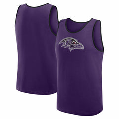 Baltimore Ravens Logo Athletic Unmatched Success Tank Top - Purple on sale