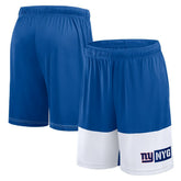 New York Giants Logo Athletic Best of the Best Shorts - Royal outlet