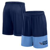 Tennessee Titans Logo Athletic Best of the Best Shorts - Navy cheap