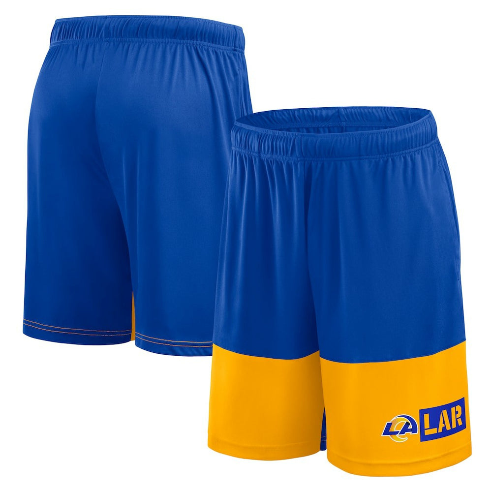 Los Angeles Rams Logo Athletic Best of the Best Shorts - Royal outlet