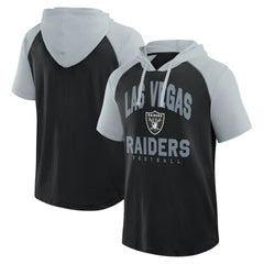 Las Vegas Raiders Logo Athletic Prime Hoodie T-Shirt - Black cheap