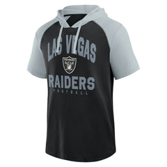 Las Vegas Raiders Logo Athletic Prime Hoodie T-Shirt - Black cheap