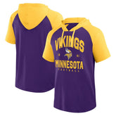 Minnesota Vikings Logo Athletic Prime Hoodie T-Shirt - Purple sale
