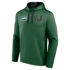 New York Jets Logo Athletic Head Start Pullover Hoodie - Green cheap