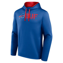 Buffalo Bills Logo Athletic Head Start Pullover Hoodie - Royal outlet