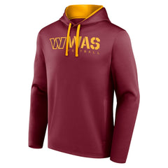 Washington Commanders Logo Athletic Head Start Pullover Hoodie - Burgundy for sale